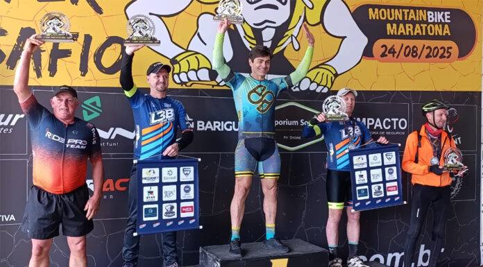 ATLETAS DE EQUIPE DE PALMEIRA TÊM BONS RESULTADOS EM PROVA DE MTB EM BALSA NOVA