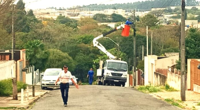 PREFEITURA INICIA SUBSTITUIÇÃO DA ILUMINAÇÃO PÚBLICA NO JOÃO PAULO II