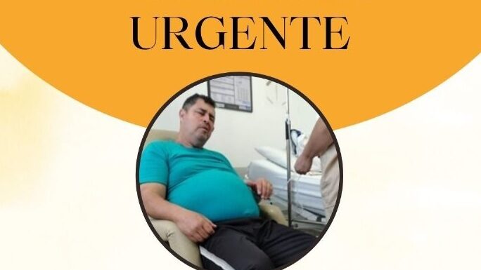 CAMPANHA SOLIDÁRIA BUSCA RECURSOS PARA CIRURGIA URGENTE DE PROFESSOR FABRICIO LUIZ COSTA
