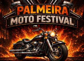 PALMEIRA MOTO FESTIVAL É CONFIRMADO PARA MAIO COM MÚSICA, GASTRONOMIA E CULTURA DE ESTRADA