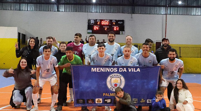 MENINOS DA VILA NA CHAVE OURO E SHAKTAR NA CHAVE PRATA SÃO OS CAMPEÕES DA COPA PALMEIRA DE FUTSAL