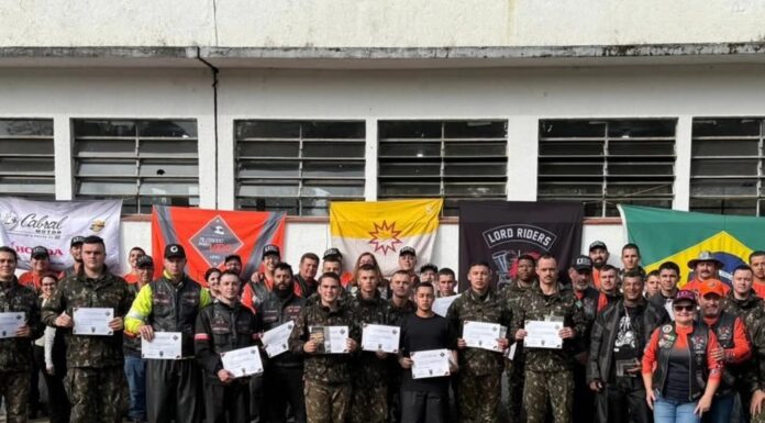 KAOS BRASIL MC PARTICIPA DE CURSO NACIONAL DE PILOTAGEM DEFENSIVA EM PALMEIRA