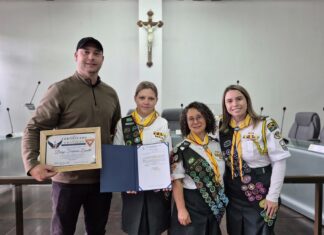 CLUBE DE DESBRAVADORES E AVENTUREIROS SUL RECEBE TÍTULO DE UTILIDADE PÚBLICA MUNICIPAL