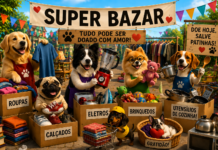 HERÓIS DE PATAS PROMOVE SUPER BAZAR BENEFICENTE NO DIA 25 DE JULHO