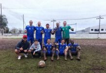 PALMEIRA CONQUISTA CLASSIFICAÇÃO PARA FASE ESTADUAL DO PARANÁ BOM DE BOLA COM EQUIPE 40+