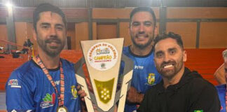 TIME MASCULINO DE PALMEIRA É CAMPEÃO DA ETAPA DE CARAMBEÍ DO GRAND PRIX AMCG DE VÔLEI