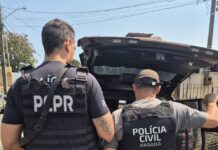 HOMEM É PRESO EM FLAGRANTE APÓS QUEIMAR ROUPAS E OBJETOS DA COMPANHEIRA EM PALMEIRA